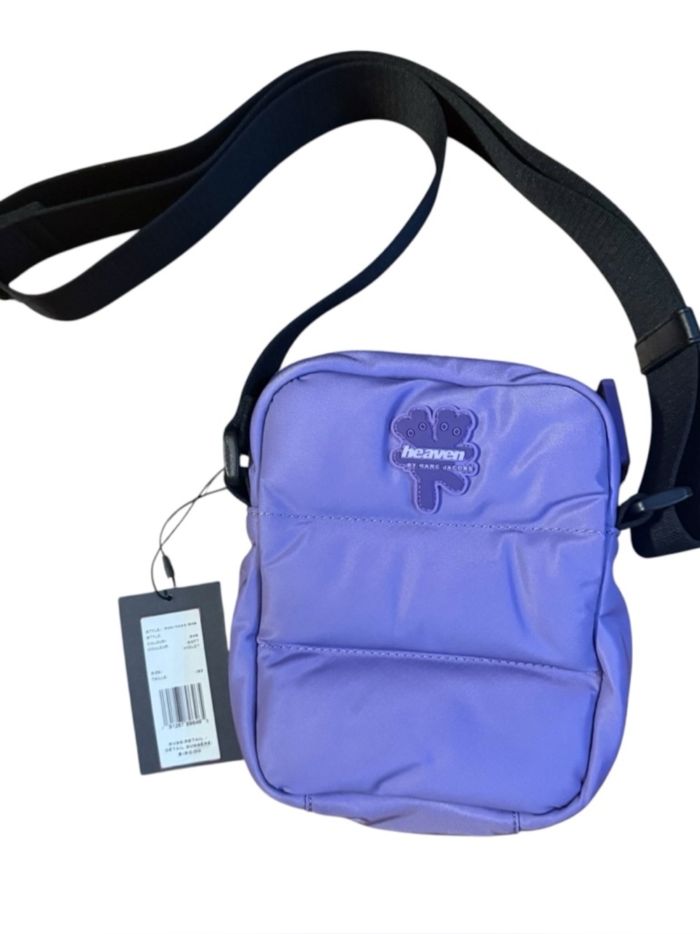 Marc Jacobs Heaven NEW Nylon Purple Crossbody